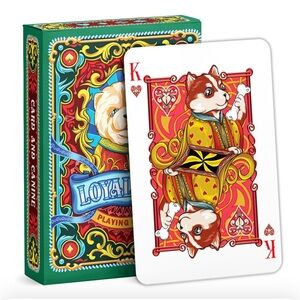 Loyal Dog Playing Cards royal animal theme